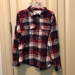 Old Navy boys flannel shirt